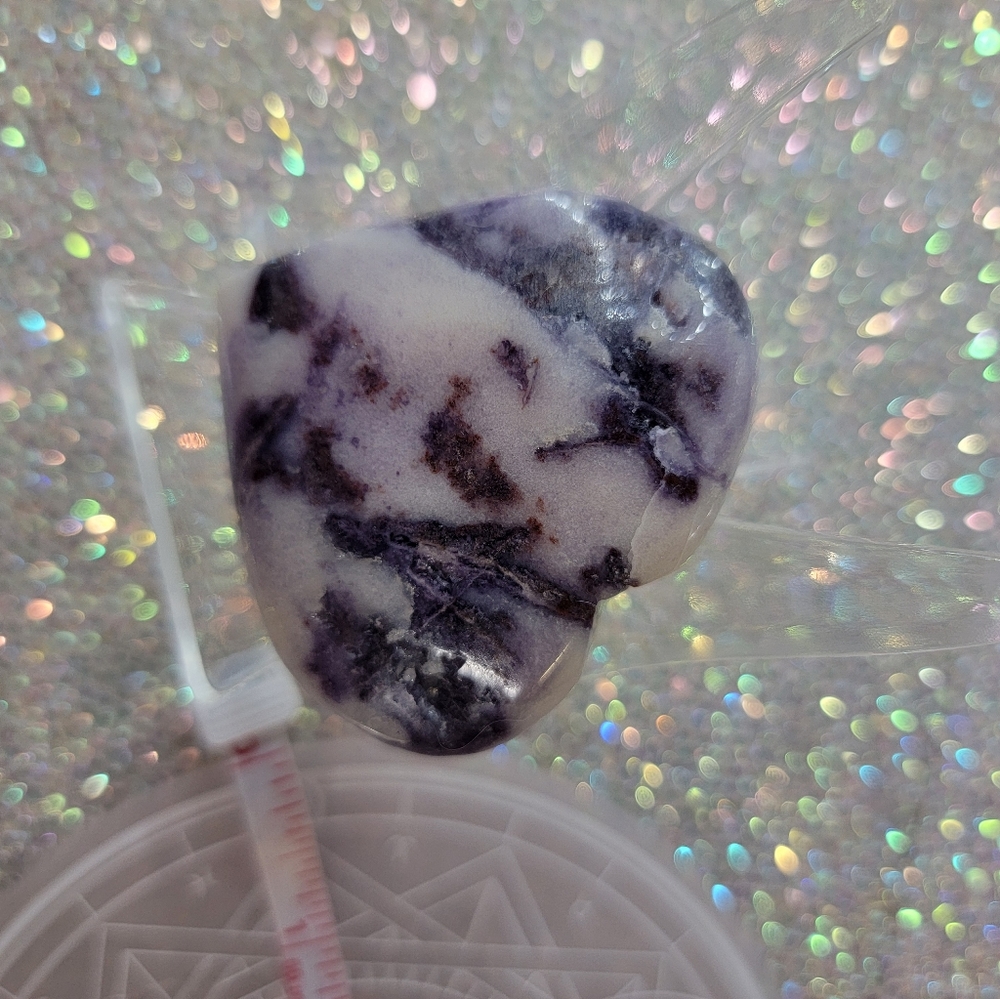 Amythyst small Heart - Picture 3 of 3